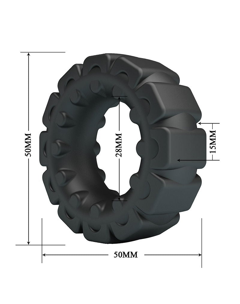 Crazy Bull - Laiden - Cockring - Model 5 - Zwart