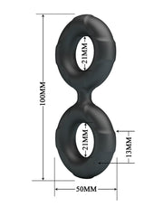 Crazy Bull - Radwan - Cockring - Model 19 - Zwart