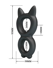 Crazy Bull - Toran - Cockring - Model 20 - Zwart