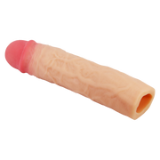 Pretty Love - Derek - Realistische Penis Sleeve - 215mm - Lichte Huidskleur