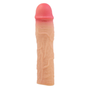 Pretty Love - Stevenson - Realistische Penis Sleeve - 205 mm - Lichte Huidskleur