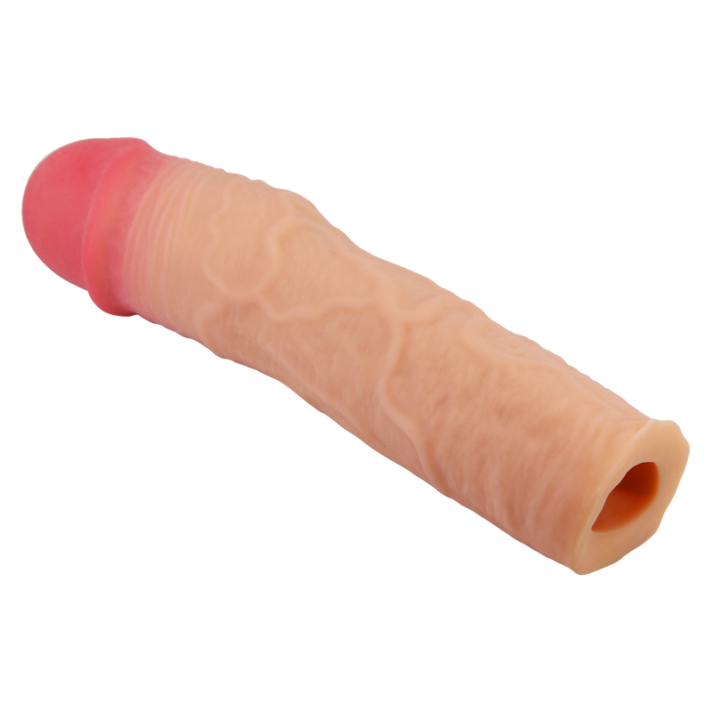 Pretty Love - Stevenson - Realistische Penis Sleeve - 205 mm - Lichte Huidskleur