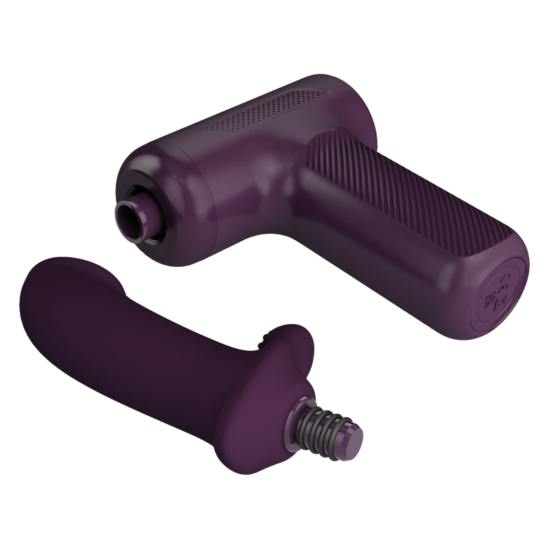 Pretty Love - DJ Scholar - Stotende Massager - Paars
