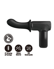 Pretty Love - DJ Scholar - Stotende Massager - Zwart
