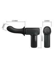 Pretty Love - DJ Scholar - Stotende Massager - Zwart