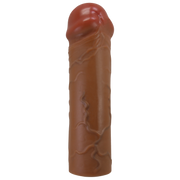 Pretty Love - Nile - Verlengde Penis Sleeve - 25mm - Bruin