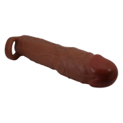 Pretty Love - Gerd - Cockring met verlengde Penis Sleeve - 75mm - Bruin