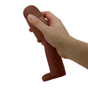 Pretty Love - Gerd - Cockring met verlengde Penis Sleeve - 75mm - Bruin