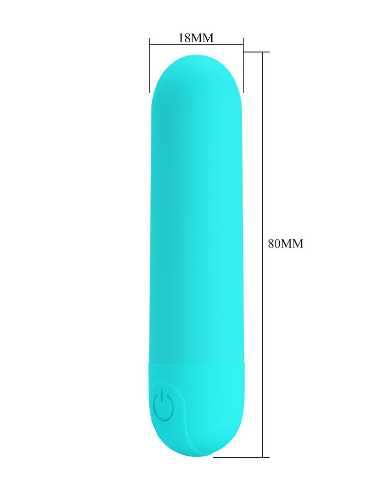 Pretty Love - Stefan - Mini Bullet Vibrator - Turquoise