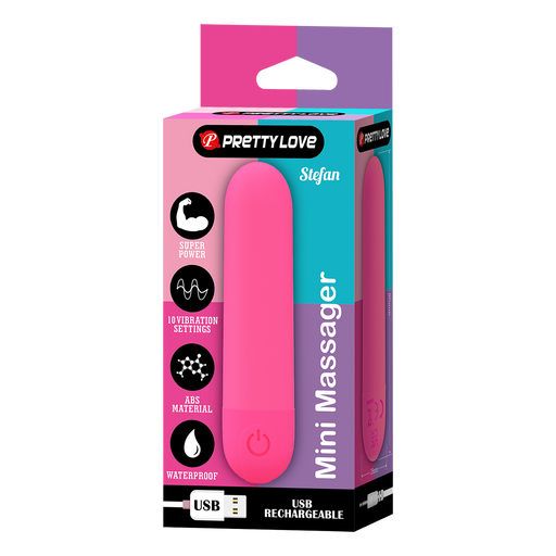 Pretty Love - Stefan - Mini Bullet Vibrator - Roze