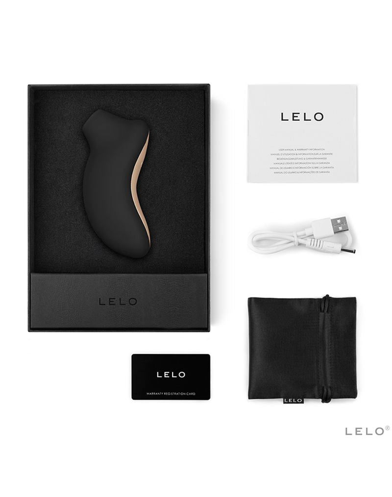 Lelo - Sona - Luchtdruk Vibrator - Zwart