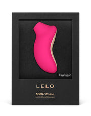 Lelo - Sona Cruise - Luchtdruk Vibrator - Deep Pink