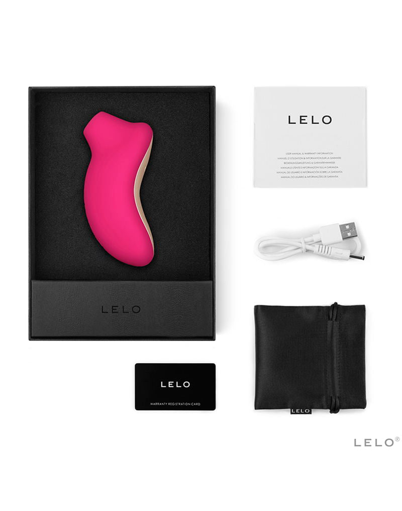Lelo - Sona Cruise - Luchtdruk Vibrator - Deep Pink