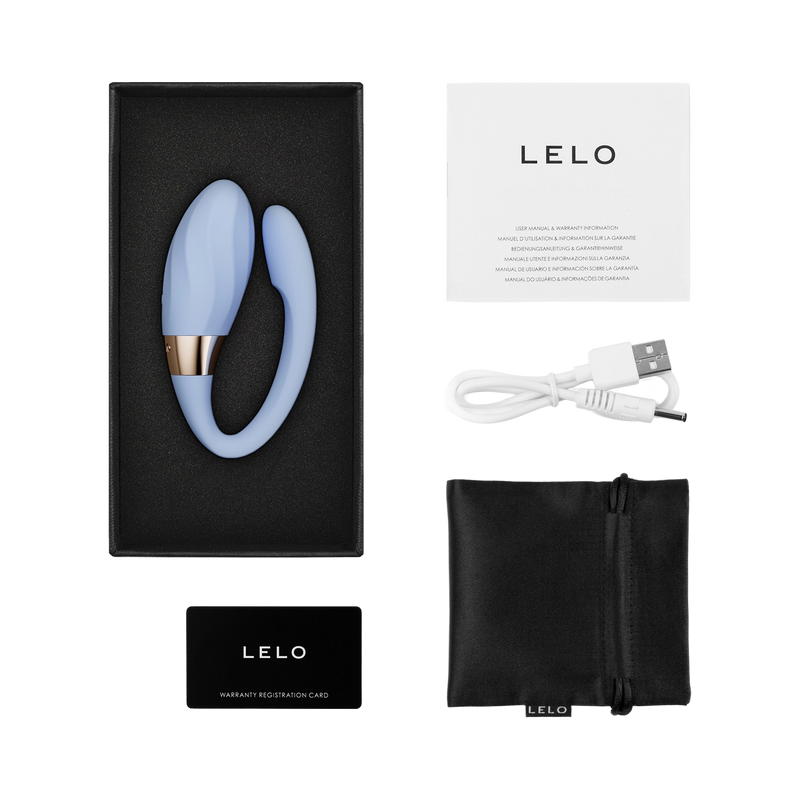 LELO - Tiani Twist - Dual-Action Partner Vibrator - Lichtblauw