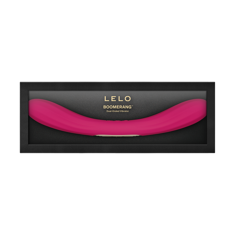 LELO - Boomerang - Dubbelzijdige Vibrator - Dubbele Motor - Cerise