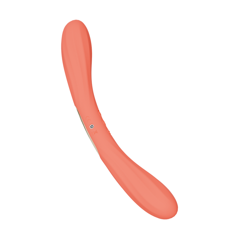 LELO - Boomerang - Dubbelzijdige Vibrator - Dubbele Motor - Coral