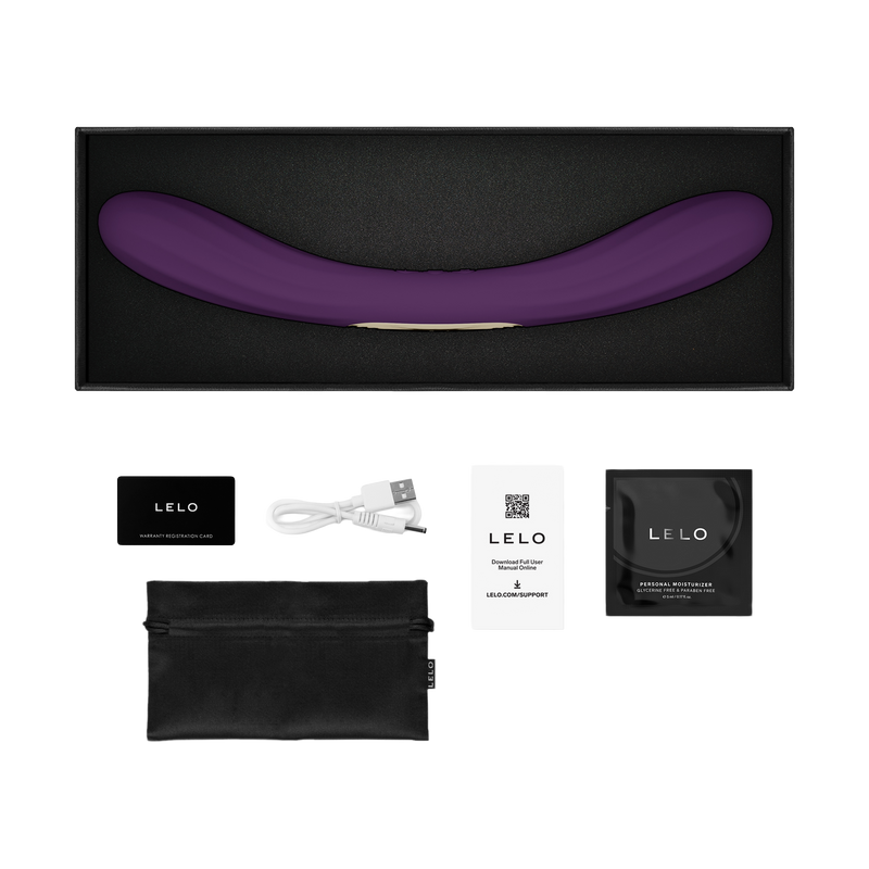 LELO - Boomerang - Dubbelzijdige Vibrator - Dubbele Motor - Paars