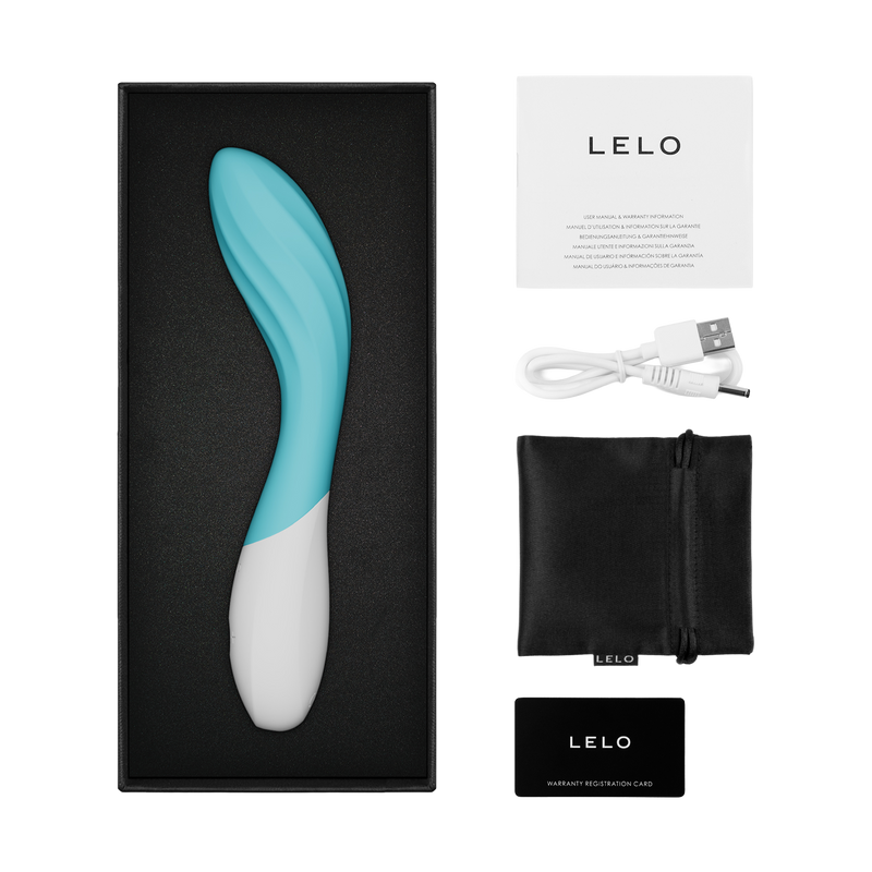 LELO - Mona Twist - G-spot Vibrator - Aqua