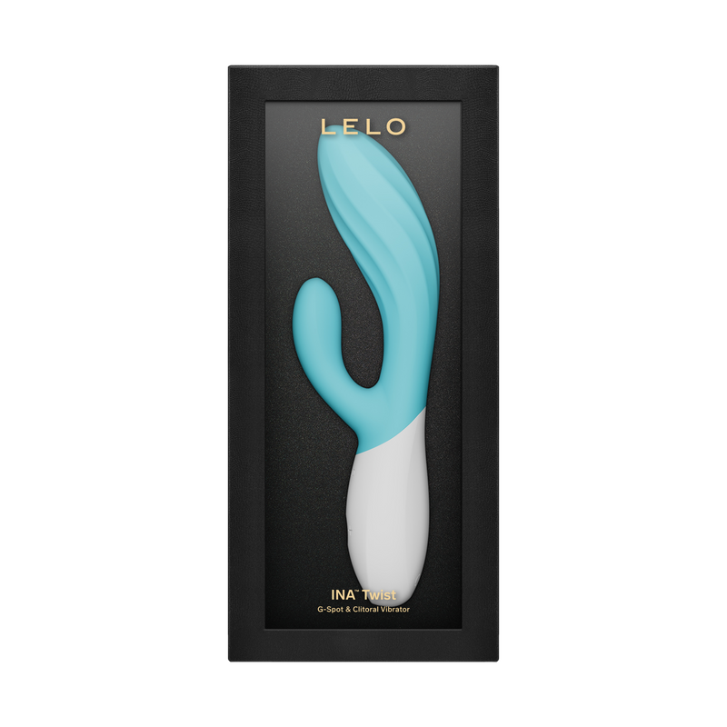LELO - Ina Twist - Rabbit Vibrator - Aqua