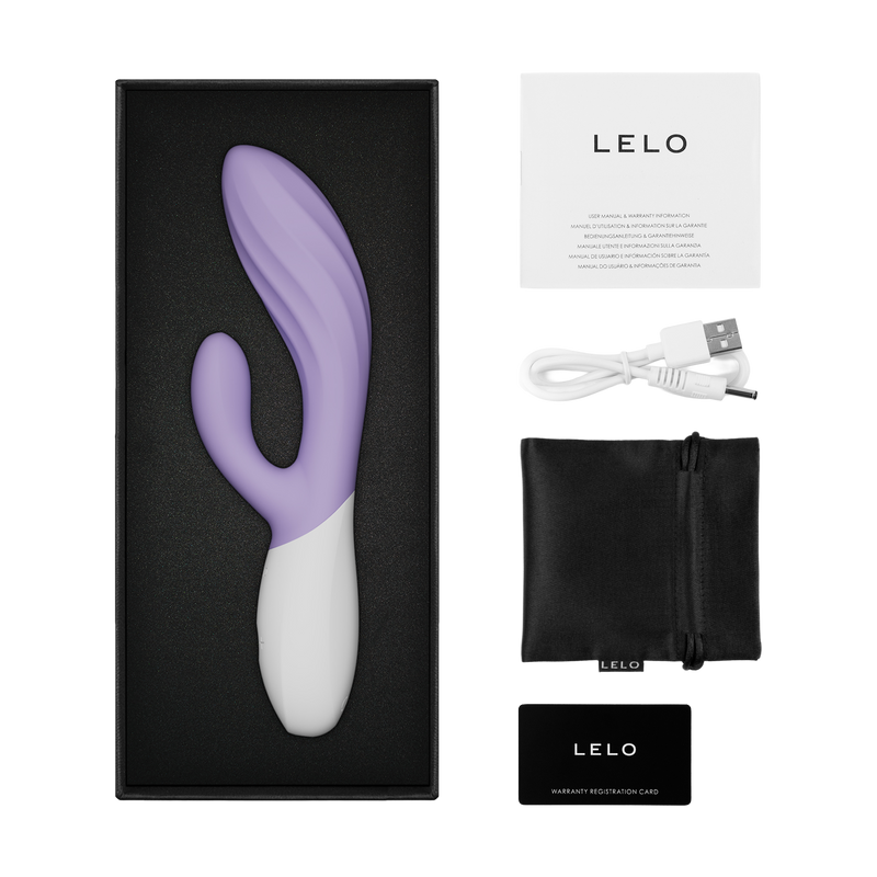 LELO - Ina Twist - Rabbit Vibrator - Lavendel