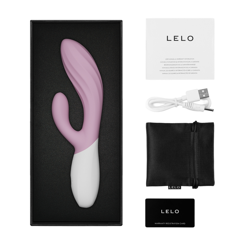 LELO - Ina Twist - Rabbit Vibrator - Lichtroze