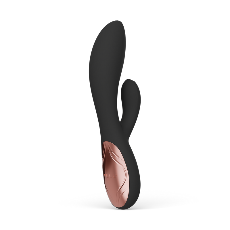 LELO - Ina Thrust - Rabbit Vibrator met Stootbeweging - Zwart