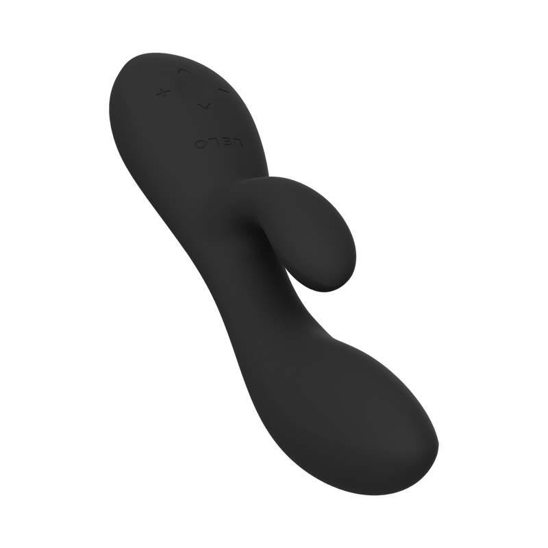 LELO - Ina Thrust - Rabbit Vibrator met Stootbeweging - Zwart