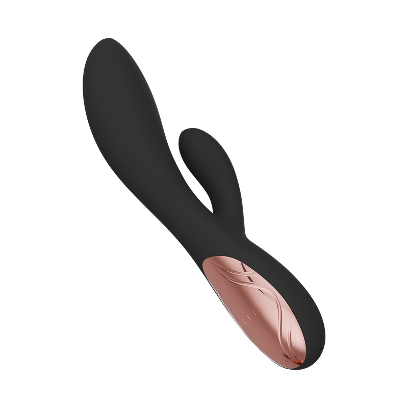 LELO - Ina Thrust - Rabbit Vibrator met Stootbeweging - Zwart