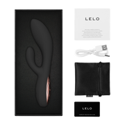 LELO - Ina Thrust - Rabbit Vibrator met Stootbeweging - Zwart