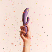 LELO - Ina Thrust - Rabbit Vibrator met Stootbeweging - Paars