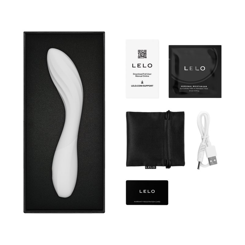 LELO - Mona Spectra - Wellness Massager met Rood Licht - Wit