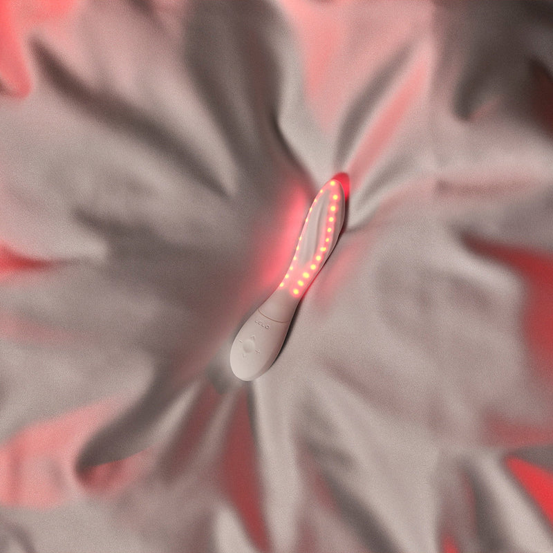 LELO - Mona Spectra - Wellness Massager met Rood Licht - Wit