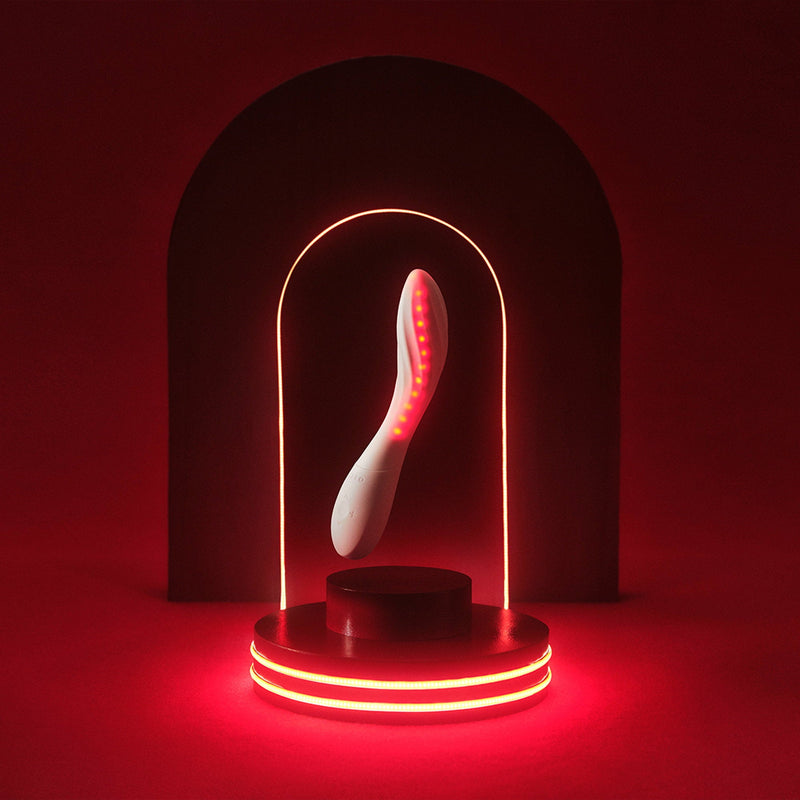LELO - Mona Spectra - Wellness Massager met Rood Licht - Wit