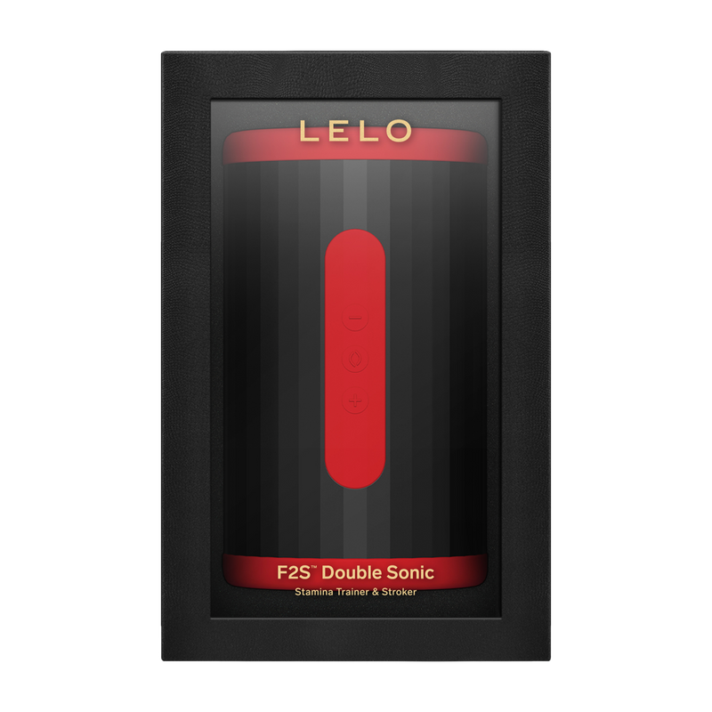 LELO - F2S™ Double Sonic - Sonische Masturbator & Stroker - Rood