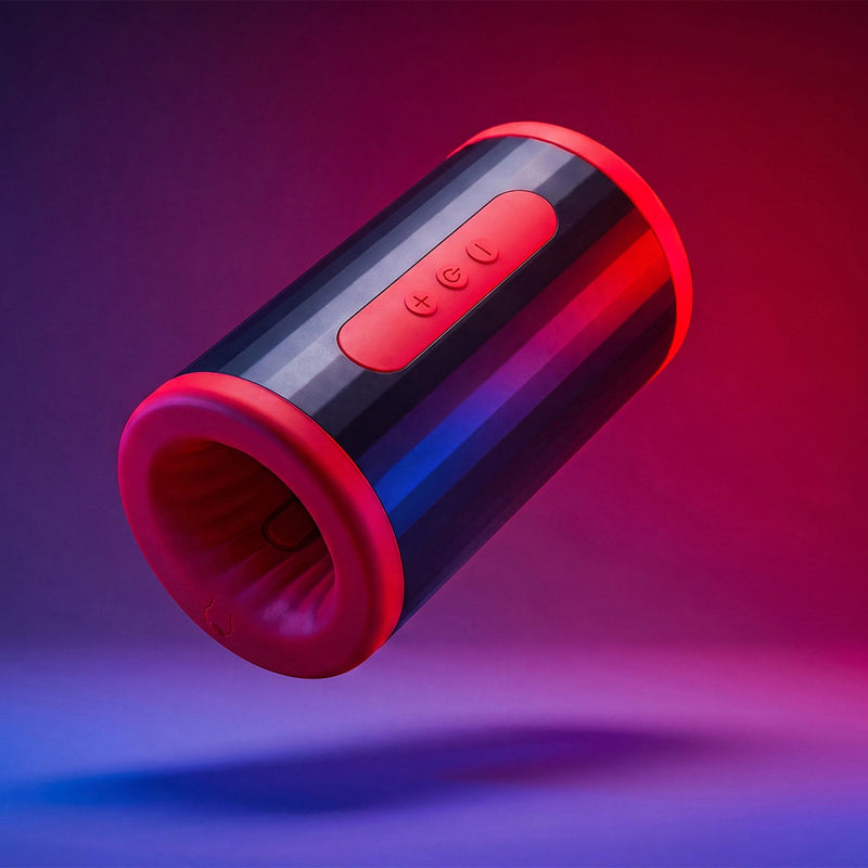 LELO - F2S™ Double Sonic - Sonische Masturbator & Stroker - Rood