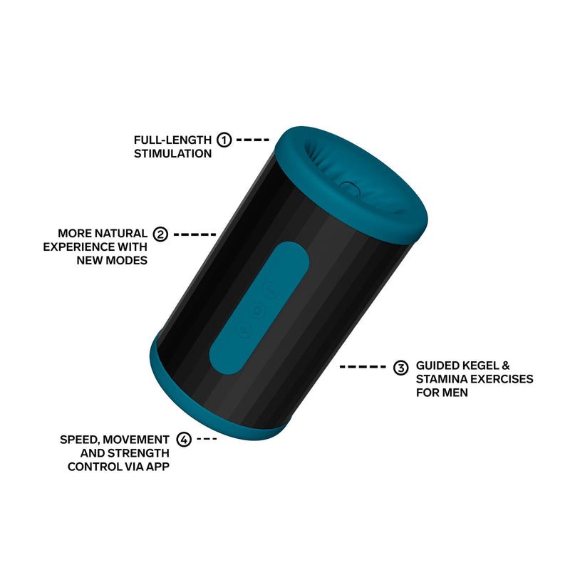 LELO - F2S™ Double Sonic - Sonische Masturbator & Stroker - Teal