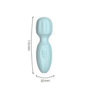 Pixey 2GO - Mini Wand Vibrator - Ocean
