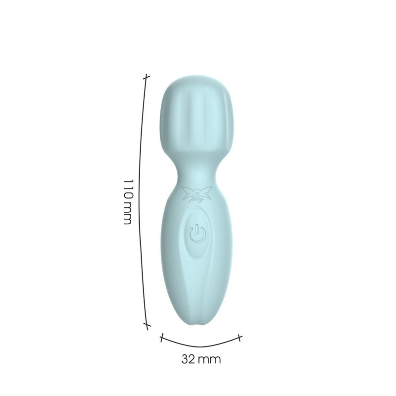 Pixey 2GO - Mini Wand Vibrator - Ocean