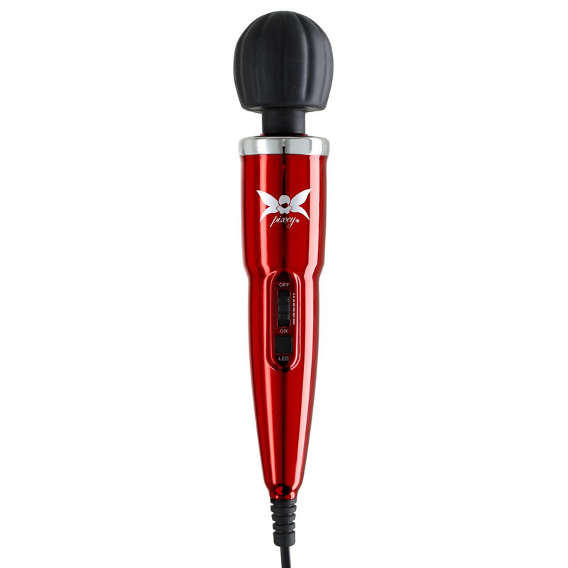 Pixey Silence - Wand Vibrator - Massager - Cherry Edition - Zeer Stil - Uitzonderlijk Krachtig
