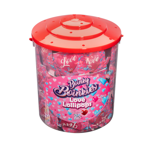 Boinky - Lustopwekkende Lolly's - Pink Bucket - 100 stuks-Erotiekvoordeel.nl