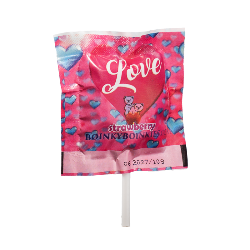 Boinky - Lustopwekkende Lolly's - Pink Bucket - 100 stuks-Erotiekvoordeel.nl