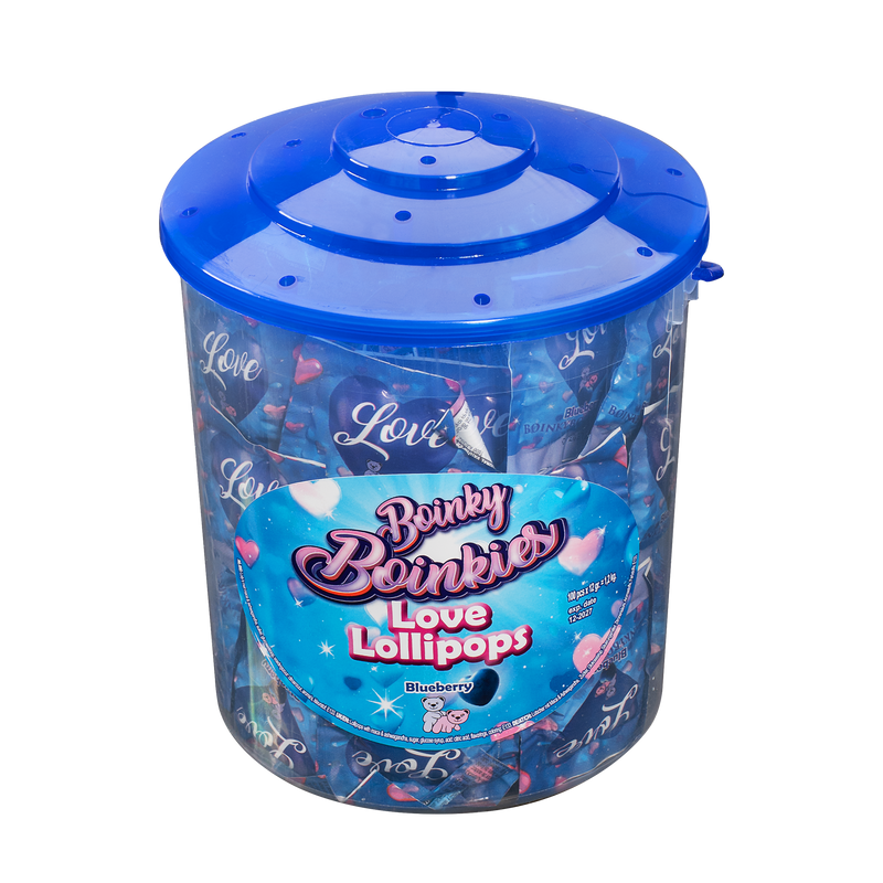Boinky - Lustopwekkende Lolly's - Blue Bucket - 100 stuks-Erotiekvoordeel.nl