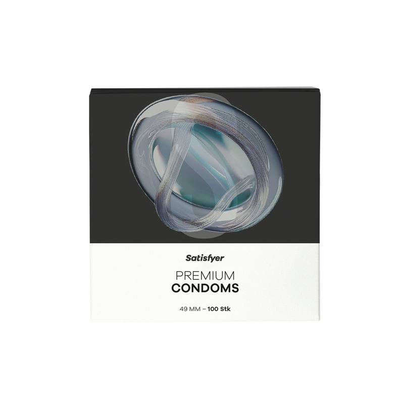 Satisfyer - Condooms - Size 49 mm - S - 100 stuks