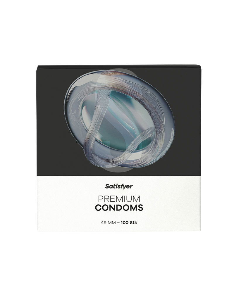 Satisfyer - Condooms - Size 49 mm - S - 100 stuks