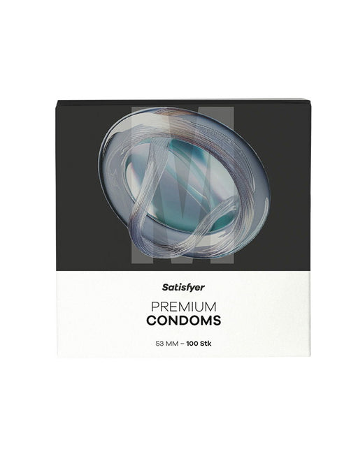 Satisfyer - Condooms - Size 53 mm - M - 100 stuks
