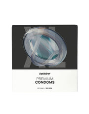 Satisfyer - Condooms - Size 60 mm - XL - 100 stuks