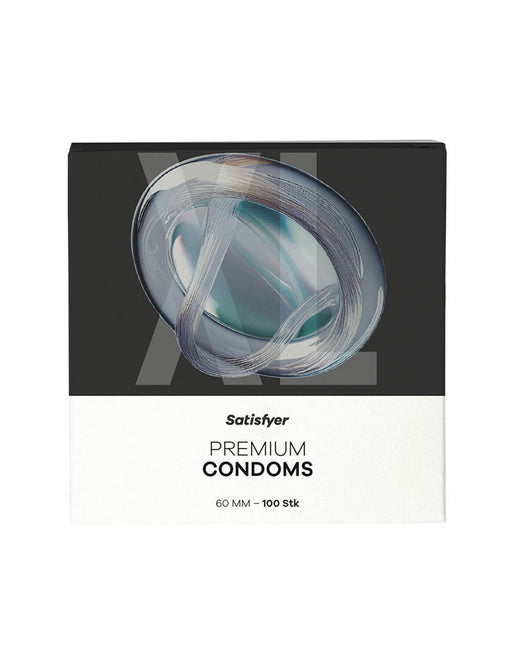 Satisfyer - Condooms - Size 60 mm - XL - 100 stuks