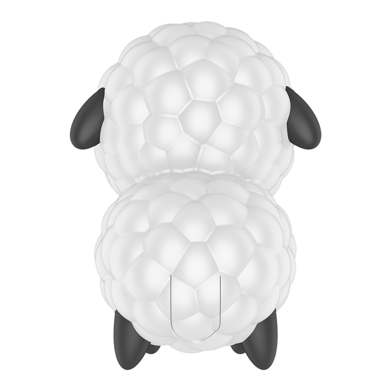Satisfyer - Dreamy Sheep - Luchtdruk Vibrator - Zwart/Wit