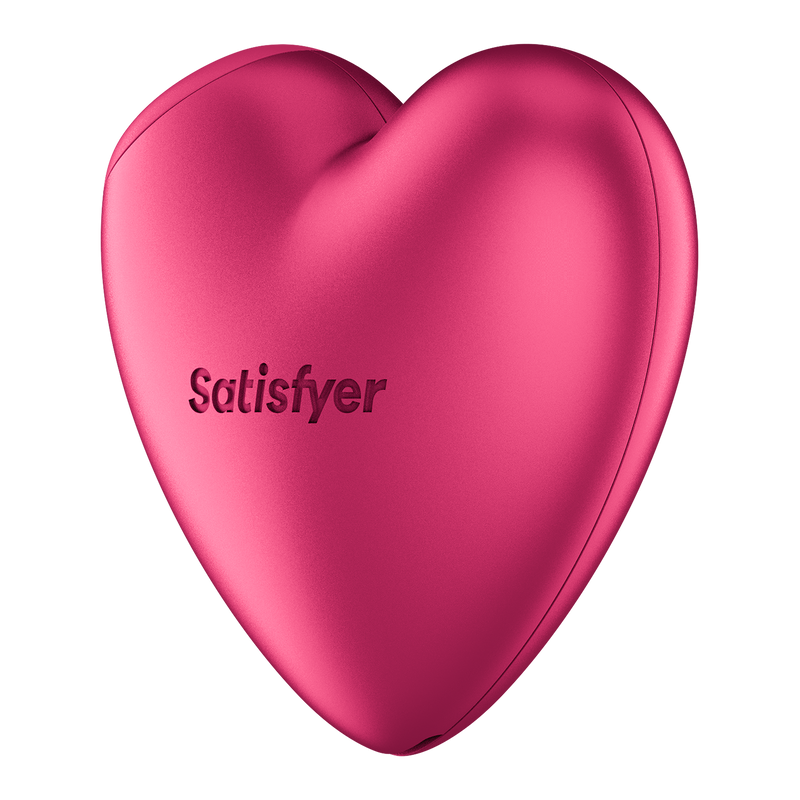 Satisfyer - Cutie Heart - Luchtdruk Vibrator - Op Batterijen - Roze-Erotiekvoordeel.nl