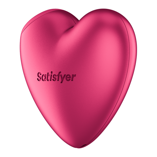 Satisfyer - Cutie Heart - Luchtdruk Vibrator - Op Batterijen - Roze-Erotiekvoordeel.nl
